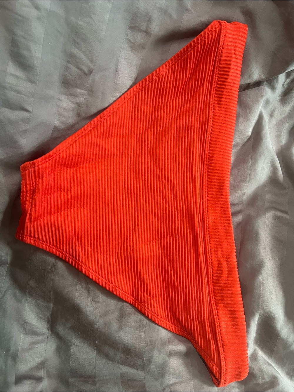 Xhilaration Red Ribbed Bikini Set - Picture 5 of 6